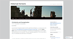 Desktop Screenshot of historicalhorizons.org